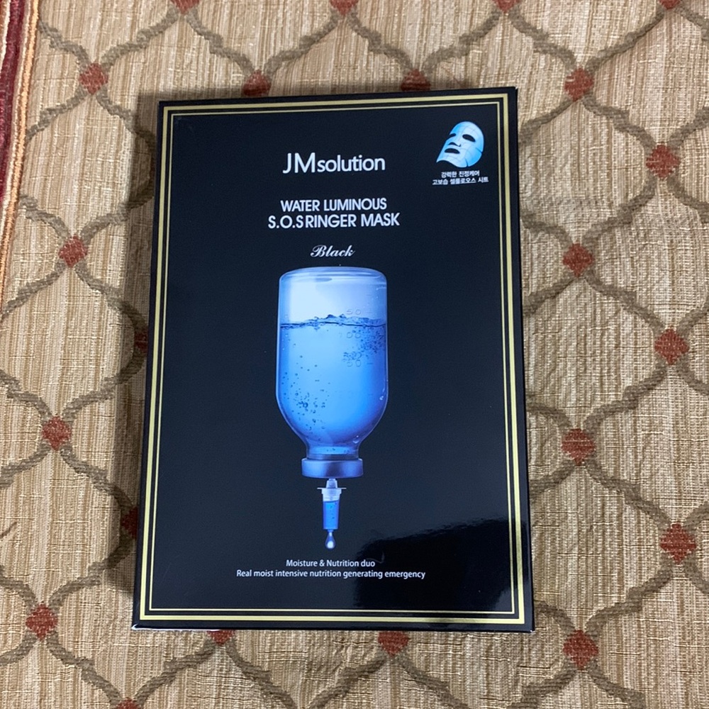 JM solution Water Luminous S.O.S Ringer Mask